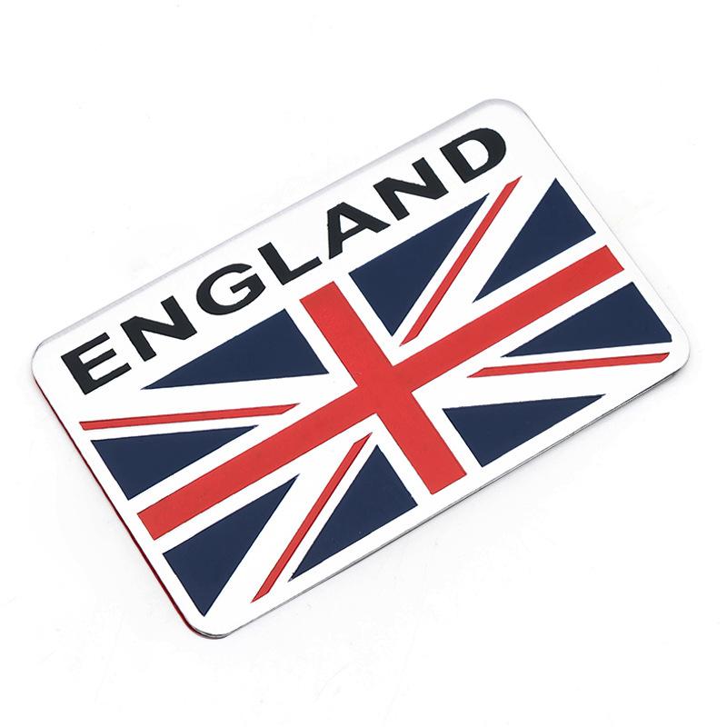 Miếng dán kim loại CỜ NƯỚC ANH - ENGLAND