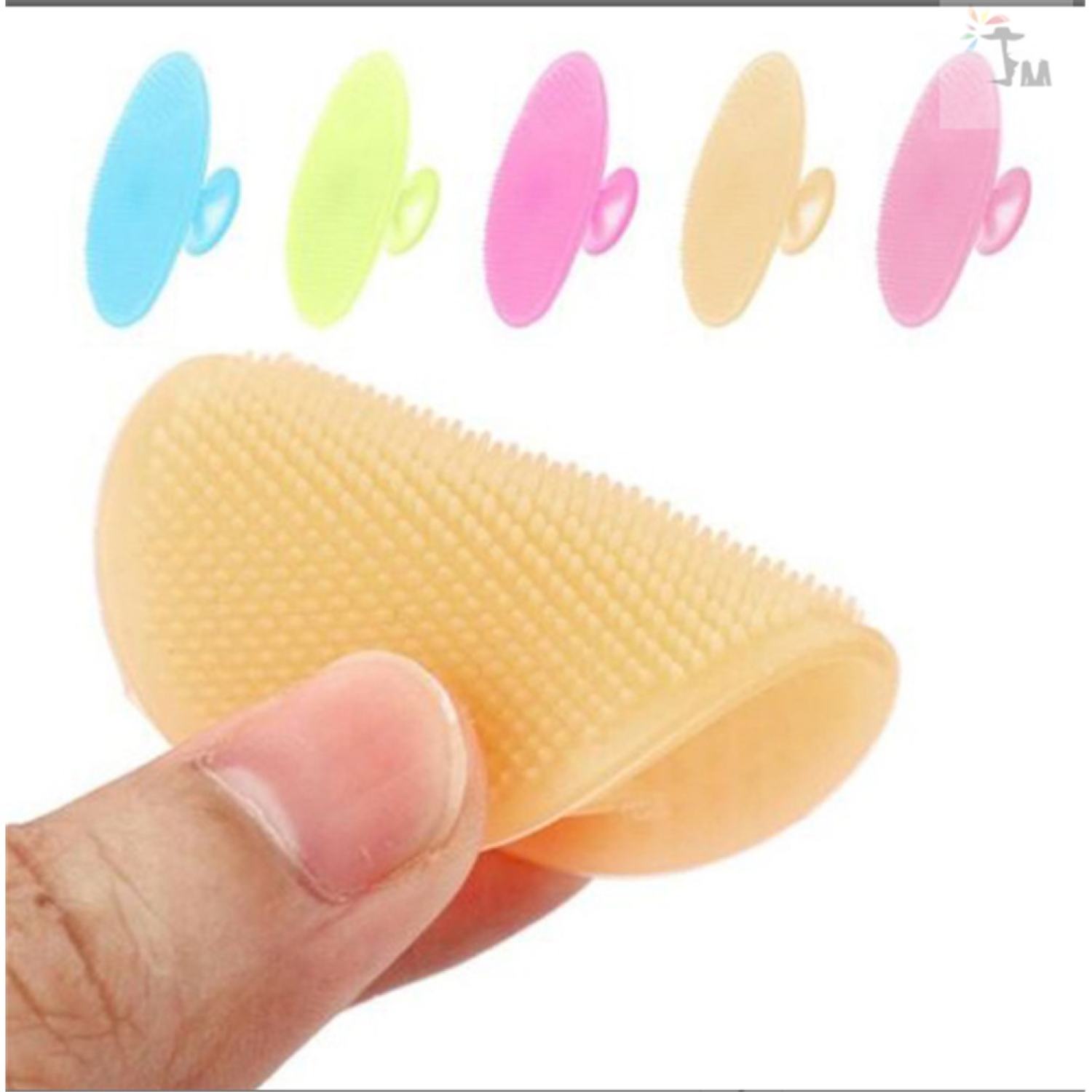 Miếng silicon mềm rửa mặt, êm mịn