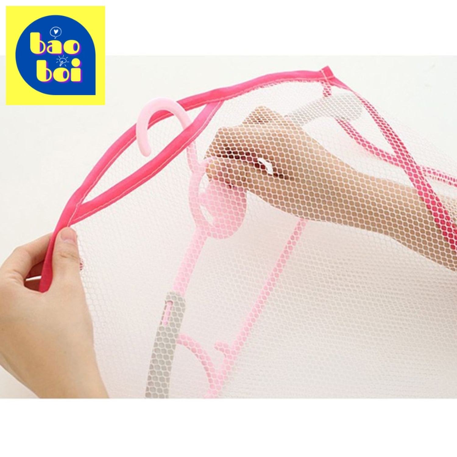 Túi Lưới Phơi Gối, Gấu Bông Đa Năng