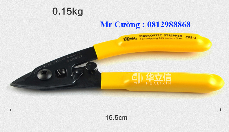 Kìm Tuốt Sợi Cáp Quang 2 - 3 Lỗ FTTH