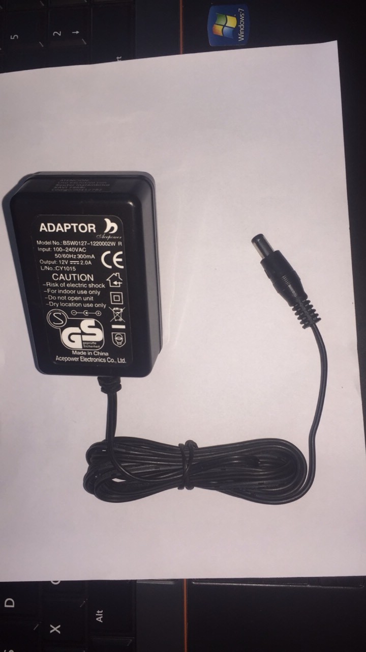 Bộ Nguồn 12V 2A Adapter
