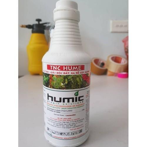 Phân bón lá TNC Hume cải tạo đất, kich rễ cây chai 500ml