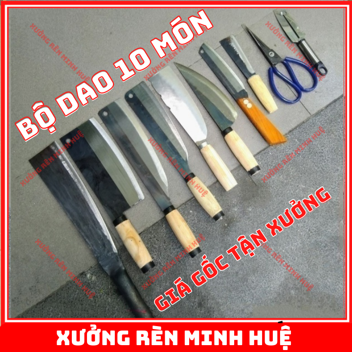 bộ dao 8 bếp 8 món siêu chất lượng