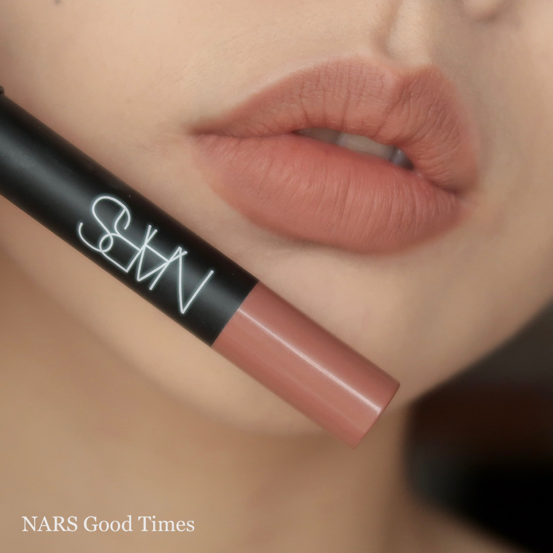 [NARS] Son bút chì màu cam đất, chất lì mịn môi Good Times