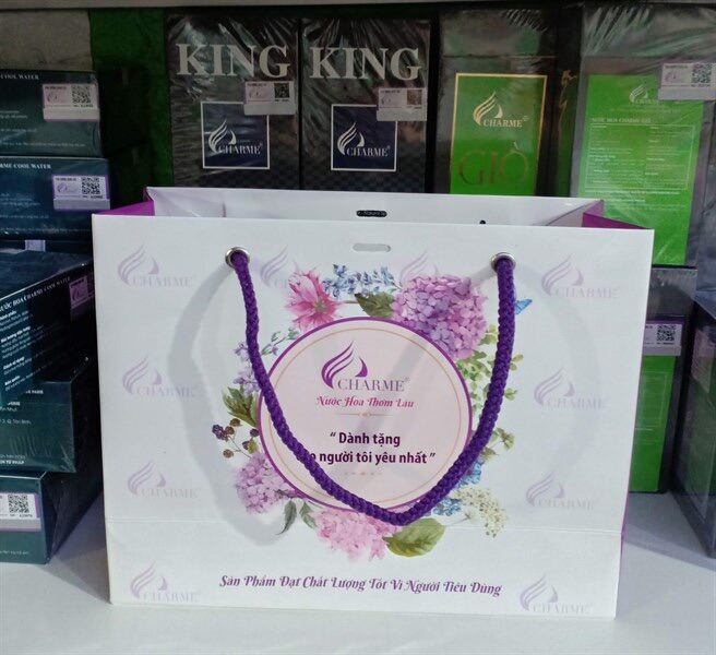 [HCM]2 Túi giấy lớn đựng nước hoa