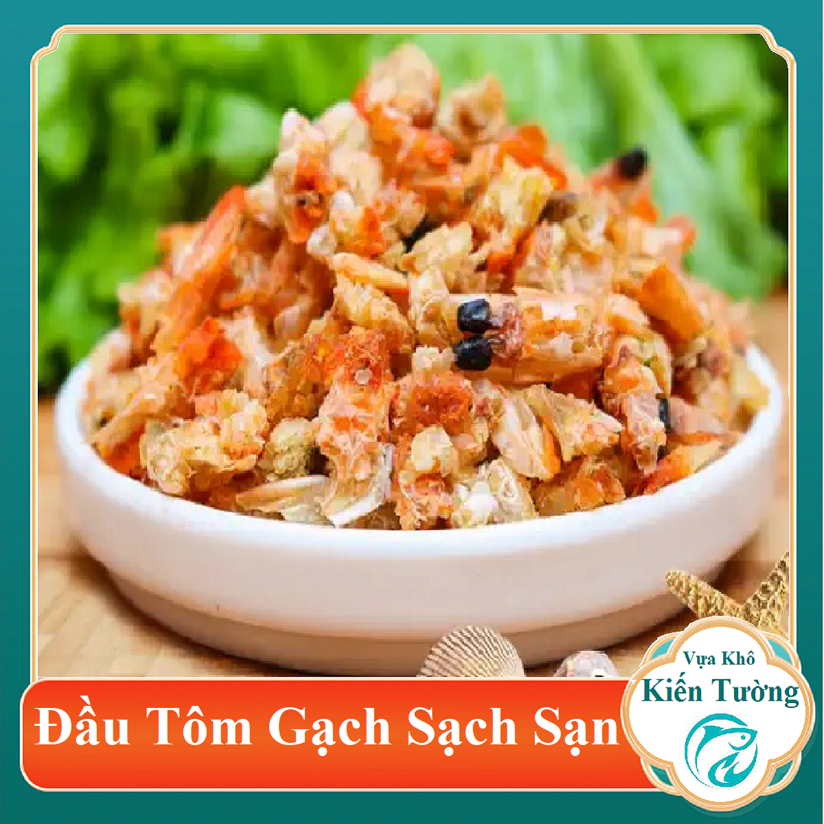 ĐẦU TÔM KHÔ SIÊU SẠCH NẤU CANH- Vựa Khô Kiến Tường