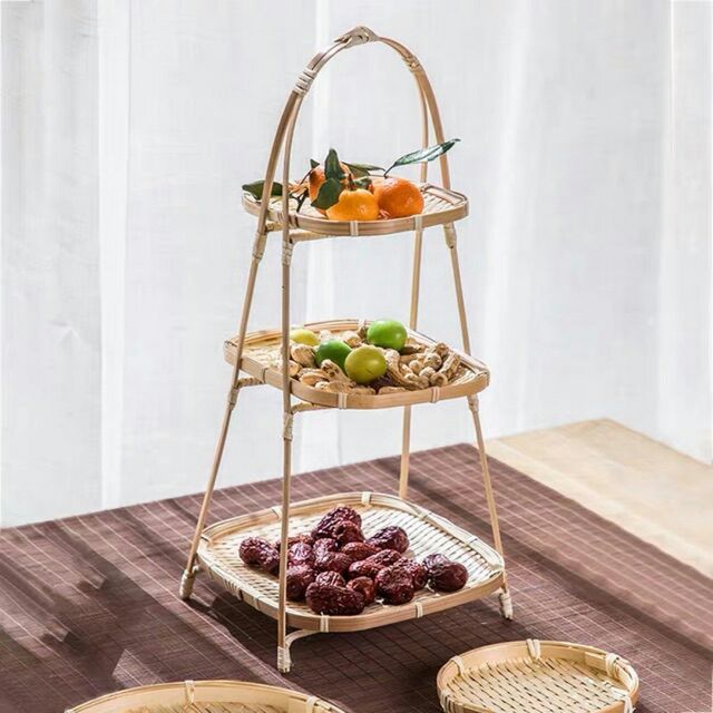 Quang mẹt tre 2 tầng hình vuông