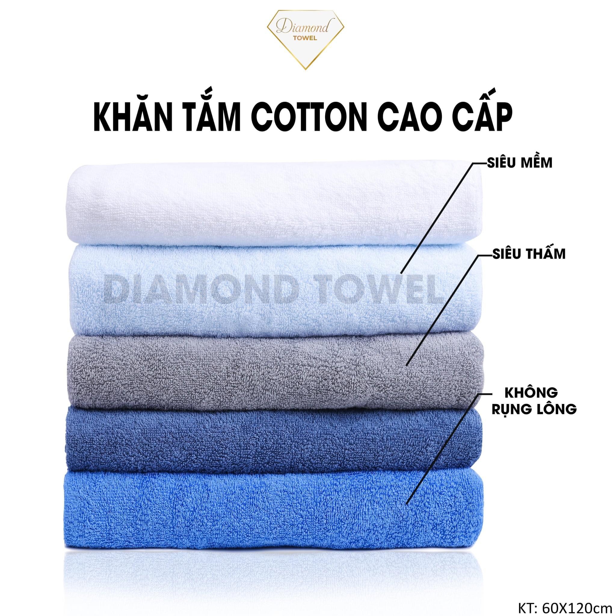 Khăn tắm SET cỡ vừa, KT 50x100cm