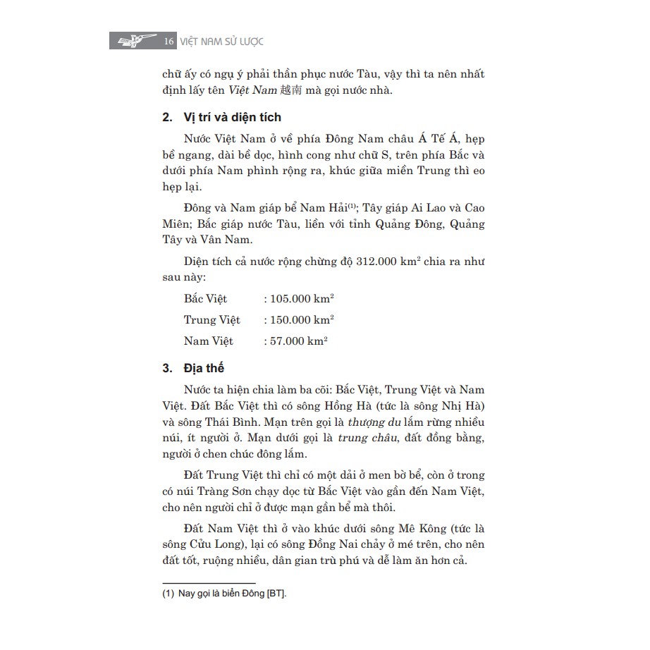 Sách - Việt Nam Sử Lược (Bìa Mềm)