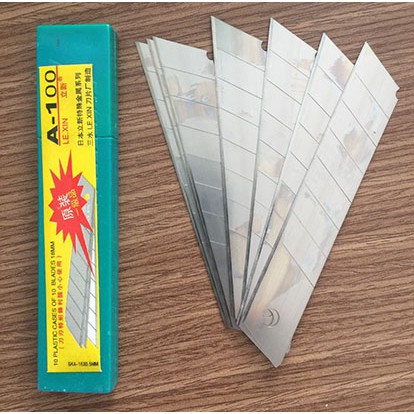 Pvn32085 combo 10 lưỡi dao rọc giấy, cắt giấy loại lớn t2