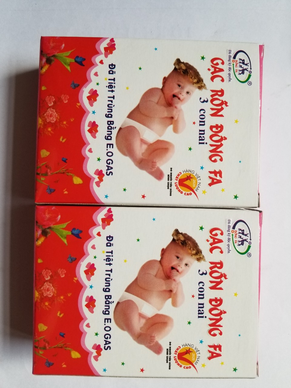 Combo 2 bịch băng rốn Đông pha 3 con nai