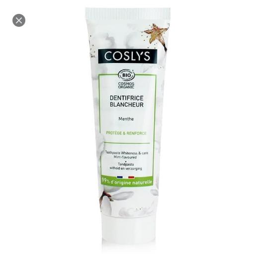 Kem đánh răng trắng răng hữu cơ Coslys (75ml)