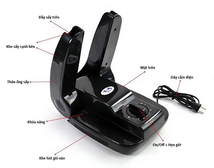 MÁY SẤY GIẦY KHỬ MÙI HIỆU QUẢ