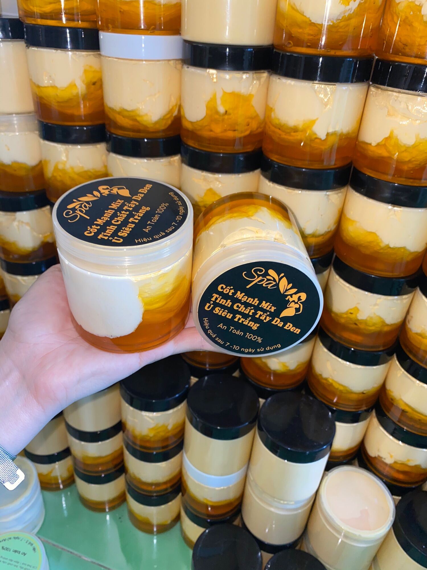 Kem cốt thái mix serum kích trắng