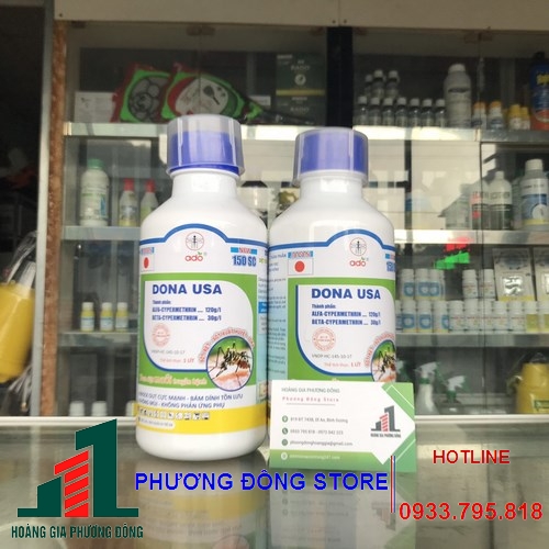 Thuốc diệt muỗi và côn trùng dona usa