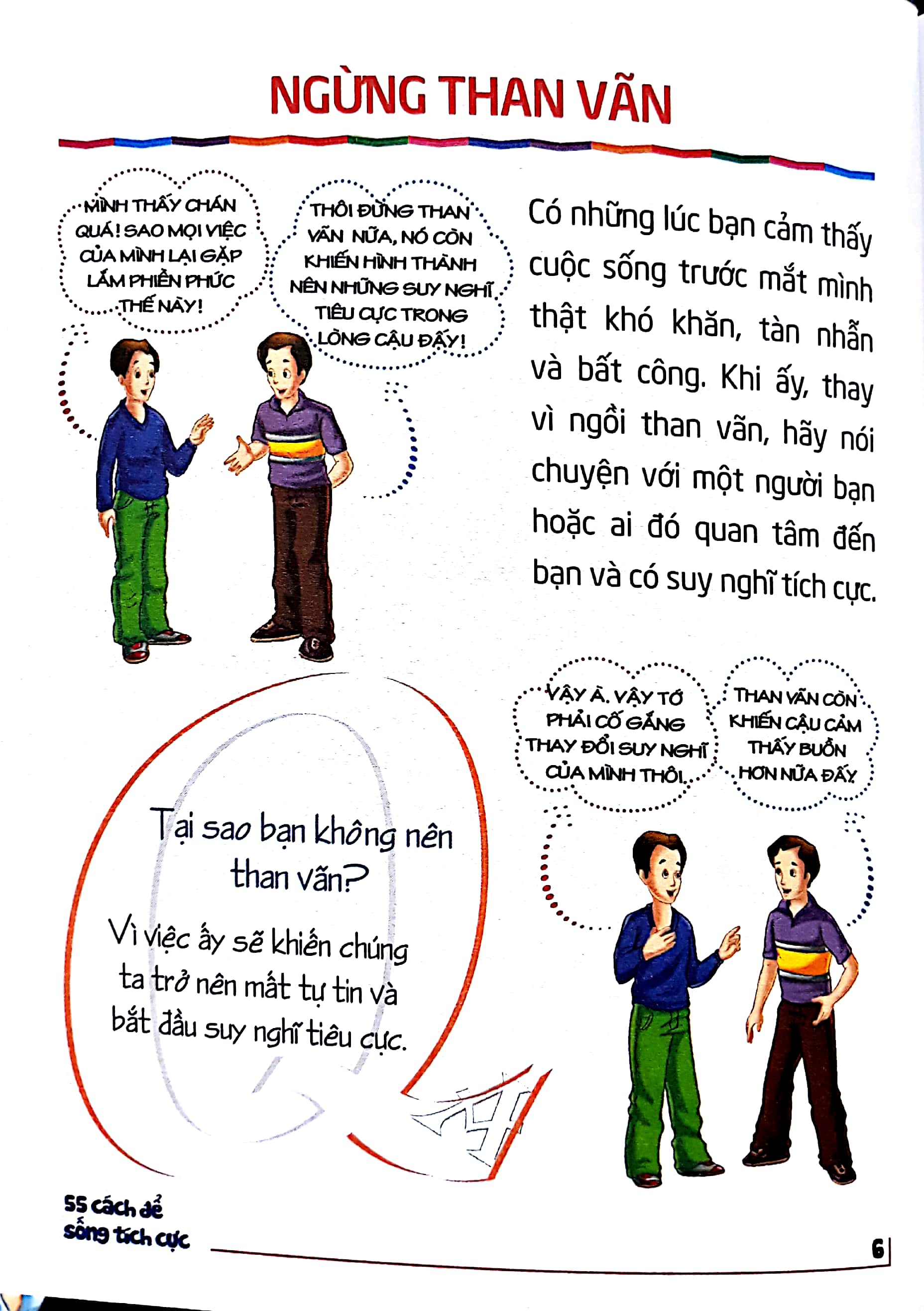 Sách Fahasa - 55 Cách Để Sống Tích Cực