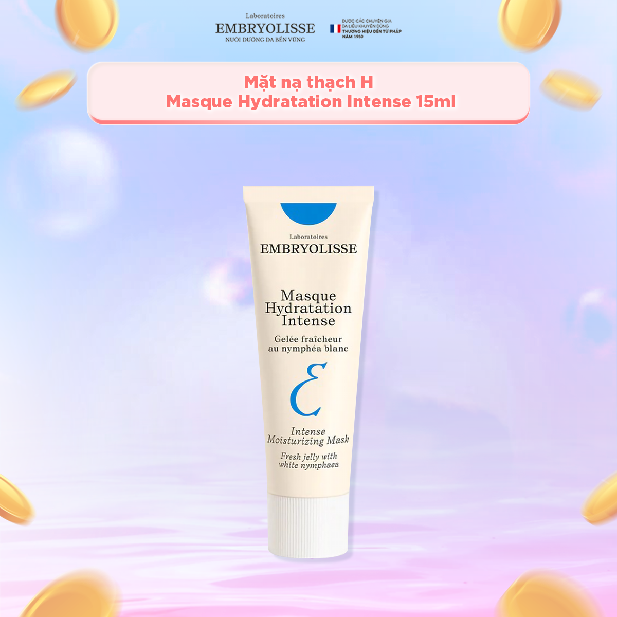 Sample Mặt Nạ Thạch HA Masque Hydratation Intense 15ml