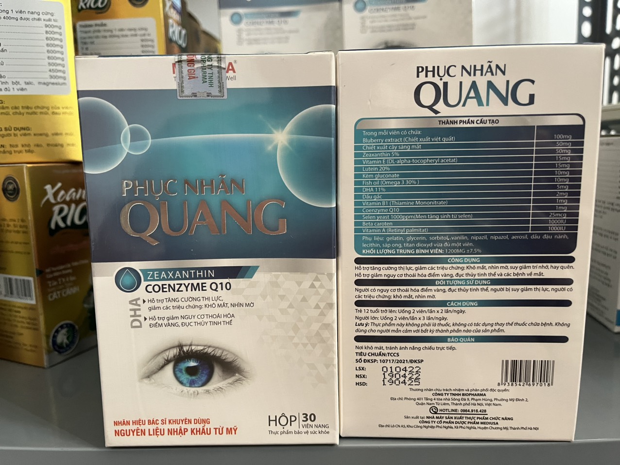 Phục nhãn quang giúp đôi mắt sáng khỏe