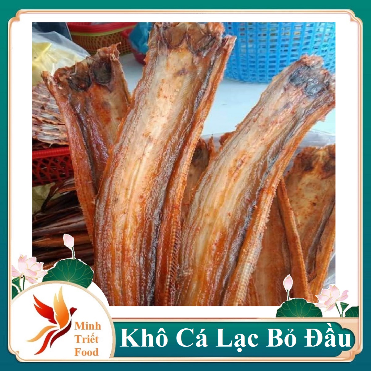 1 kg khô cá lạc chẻ tẩm gia vị không đầu vừa ăn 250gr 500gr khô cá lạc tẩm gia vị vừa ăn