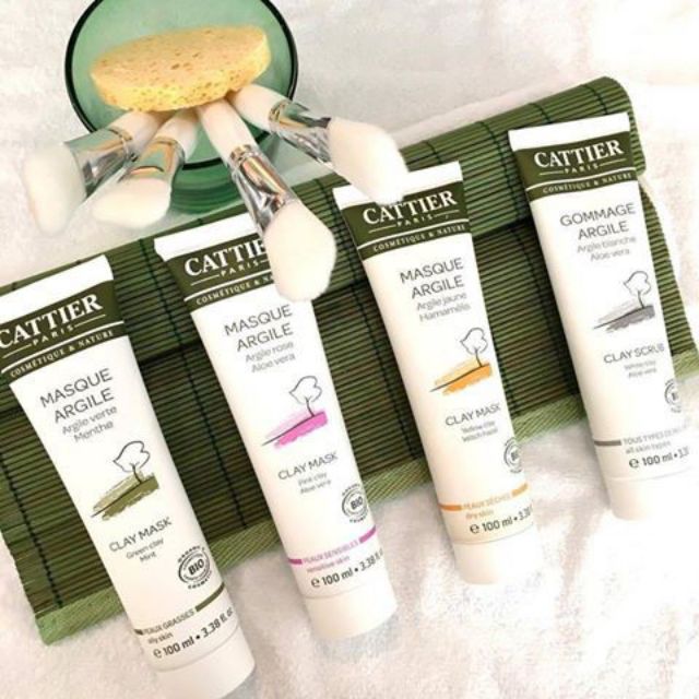 Mặt nạ đất sét Cattier Masque Argile 100ml, sản phẩm tốt, chất lượng cao, cam kết như hình, an toàn cho người sử dụng