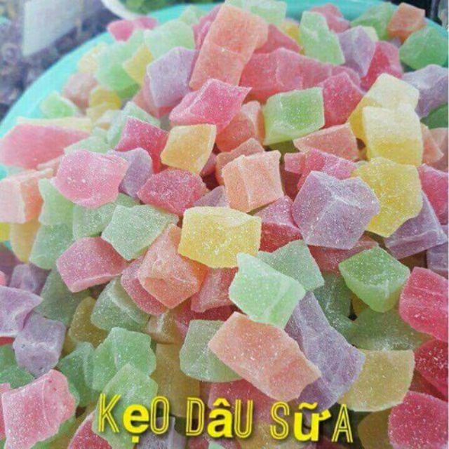 { 500G} KẸO DẺO SỮA DÂU ĐÀ LẠT