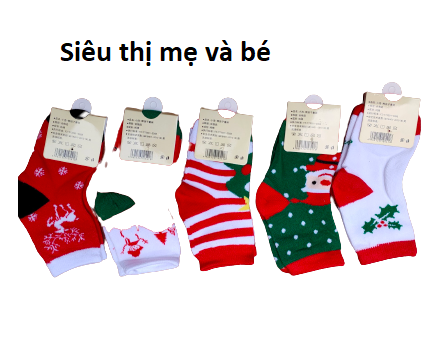 Tất noel cho bé yêu 4-7 tuổi