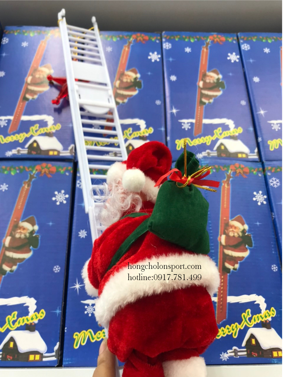 Ông Già NOEL Leo Thang Điện Tử