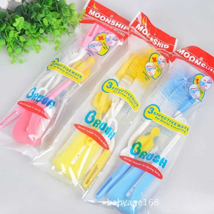 🍑Siêu Sale🍑 Bộ Cọ rửa bình sữa 5 chi tiết