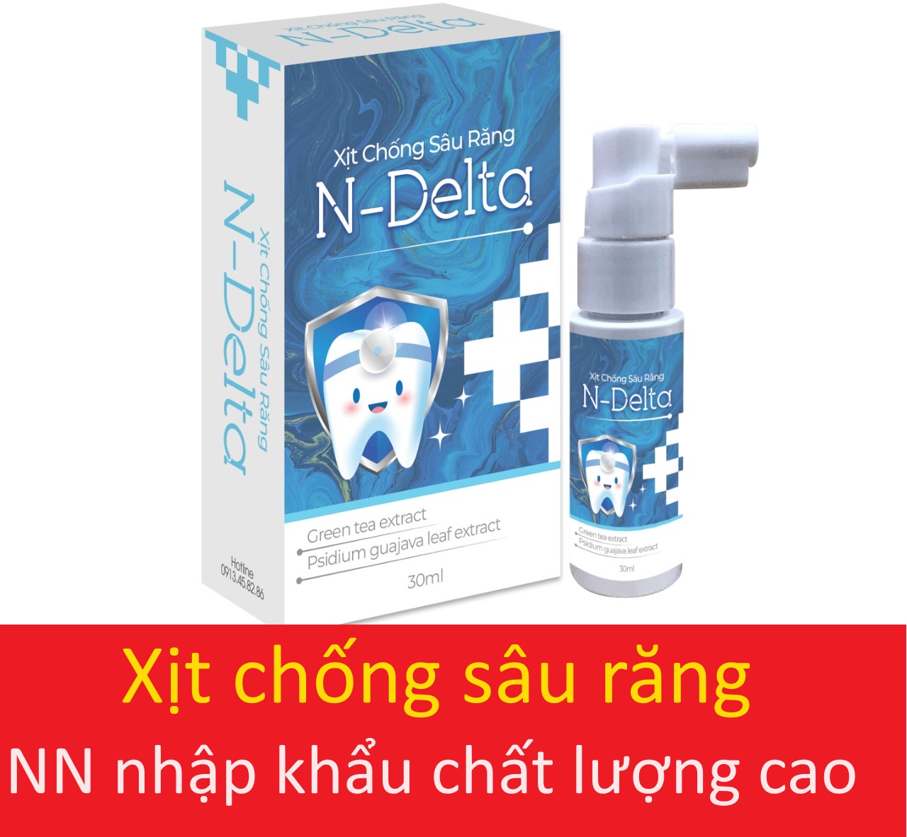 Xịt chống sâu răng cho bé, Xịt chống sâu răng Midkid chính hãng