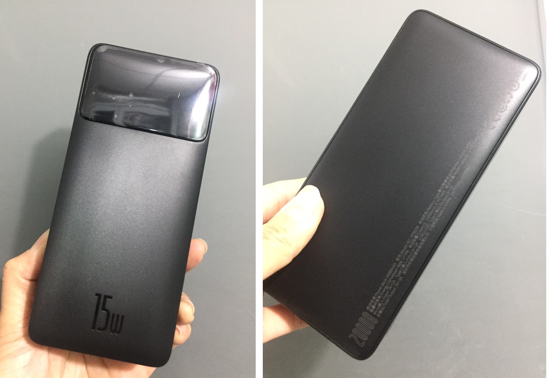 [ 10000mAh/ 20000mAh ] Pin dự phòng 15W Baseus Bipow Digital Display PPBD10- PPBD20