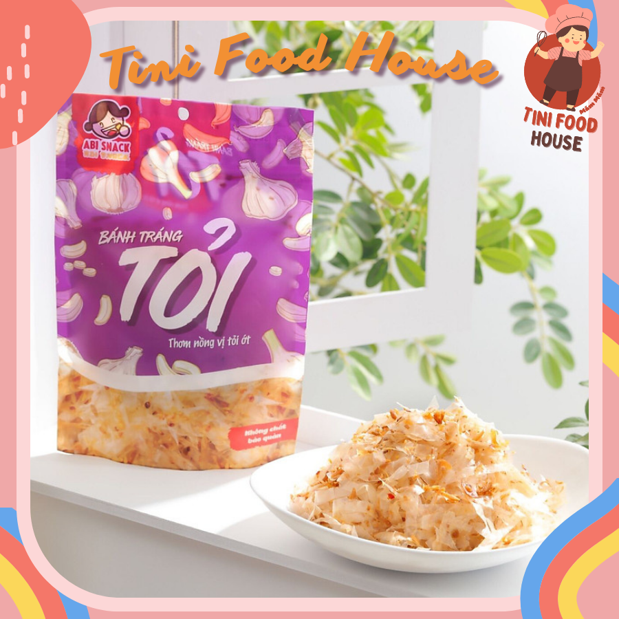 Abi snack bánh tráng bơ tỏi