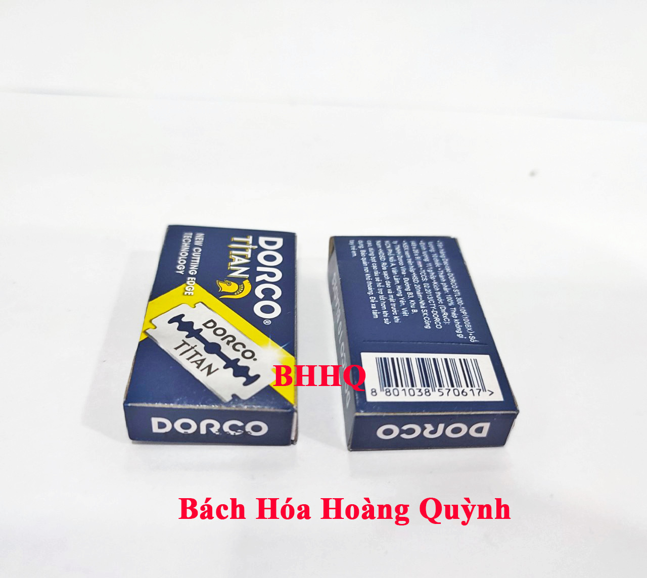 10 cái lưỡi lam - dao lam Dorco.
