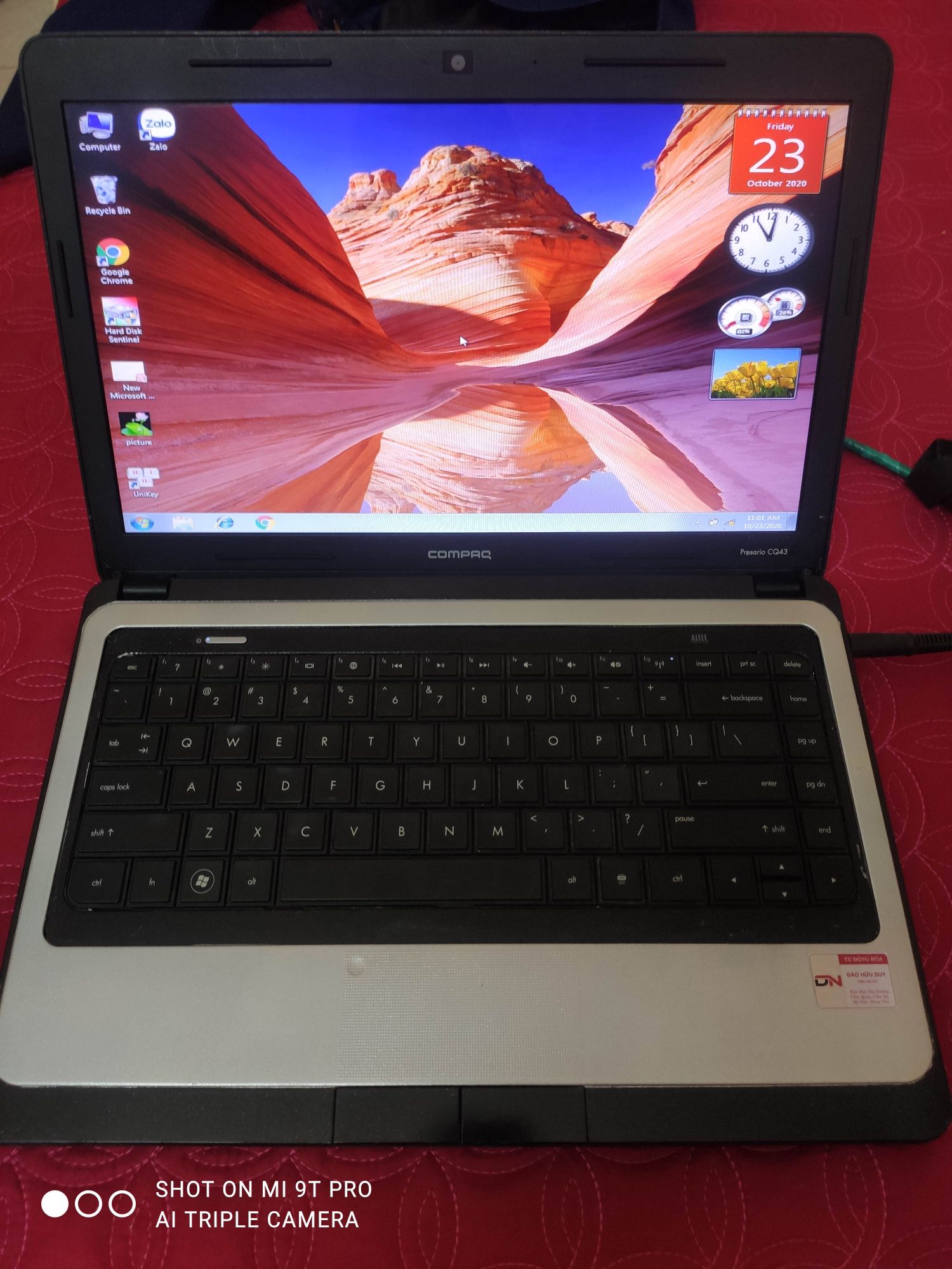 Máy tính laptop cũ Ram 4GB