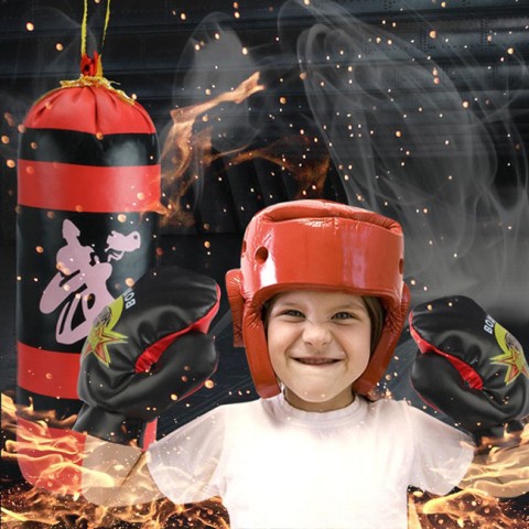 Bộ đồ chơi đấm bốc Boxing mini cho bé