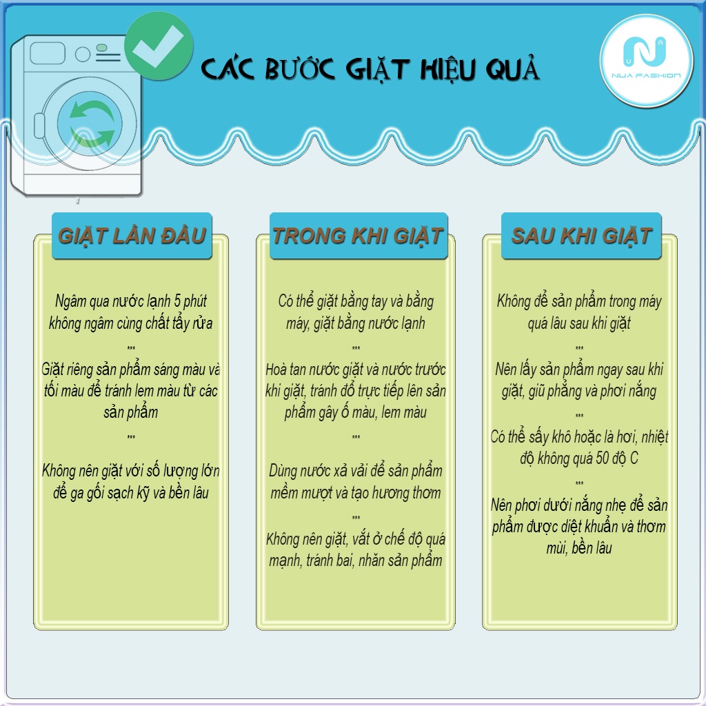 Chiếu điều hòa tencel latex NUA Bedding ga điều hòa kèm 2 vỏ gối hoạ tiết màu trơn m6/m8