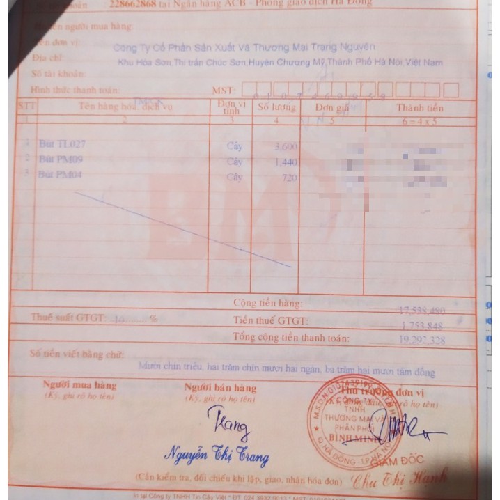 Bút dạ dầu lông dầu Thiên Long PM09 (Bán lẻ 1C)