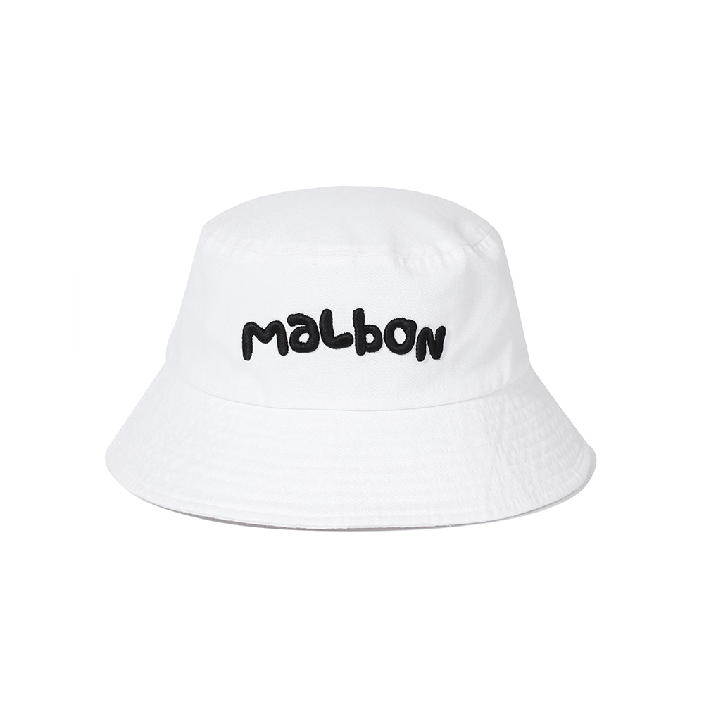 Mũ Golf Rộng Vành Thêu Thỏ Trắng Đen - Hat