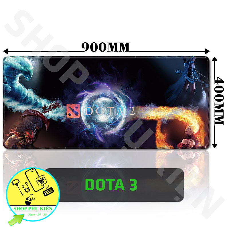 LÓT CHUỘT DOTA SIÊU LỚN 400x900x3mm