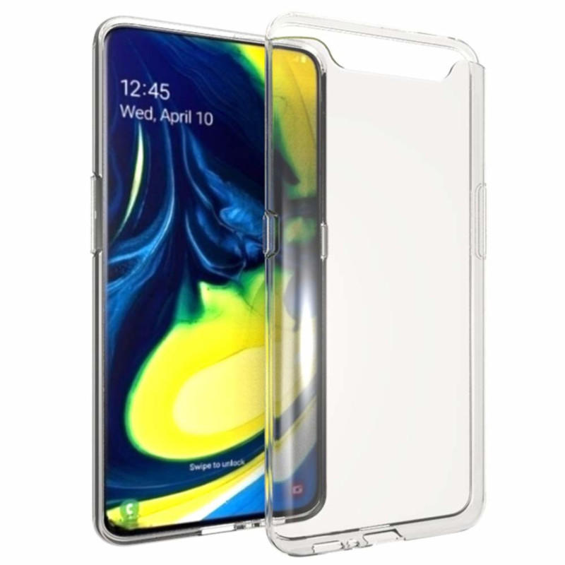 Ốp dẻo trong suốt cho Samsung Galaxy A80 (Hàng loại A)