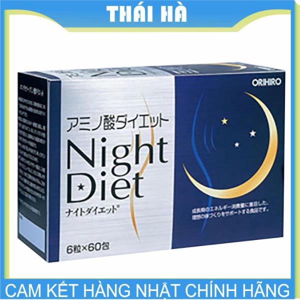 [HCM]Viên Uống Giảm Cân Ban Đêm Night Diet Orihiro 60 Gói Giúp Giảm Cân Cân Hiệu Quả An Toàn