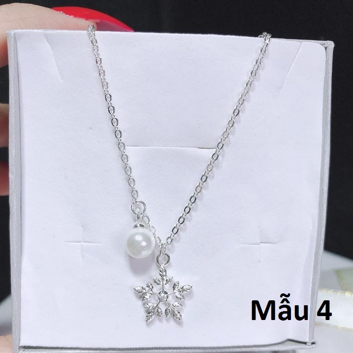 Dây chuyền bạc nữ liền mặt các mẫu MS78