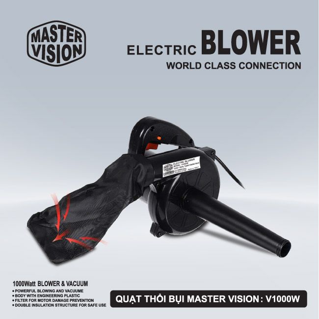 Máy thổi bụi Master Vision V1000W