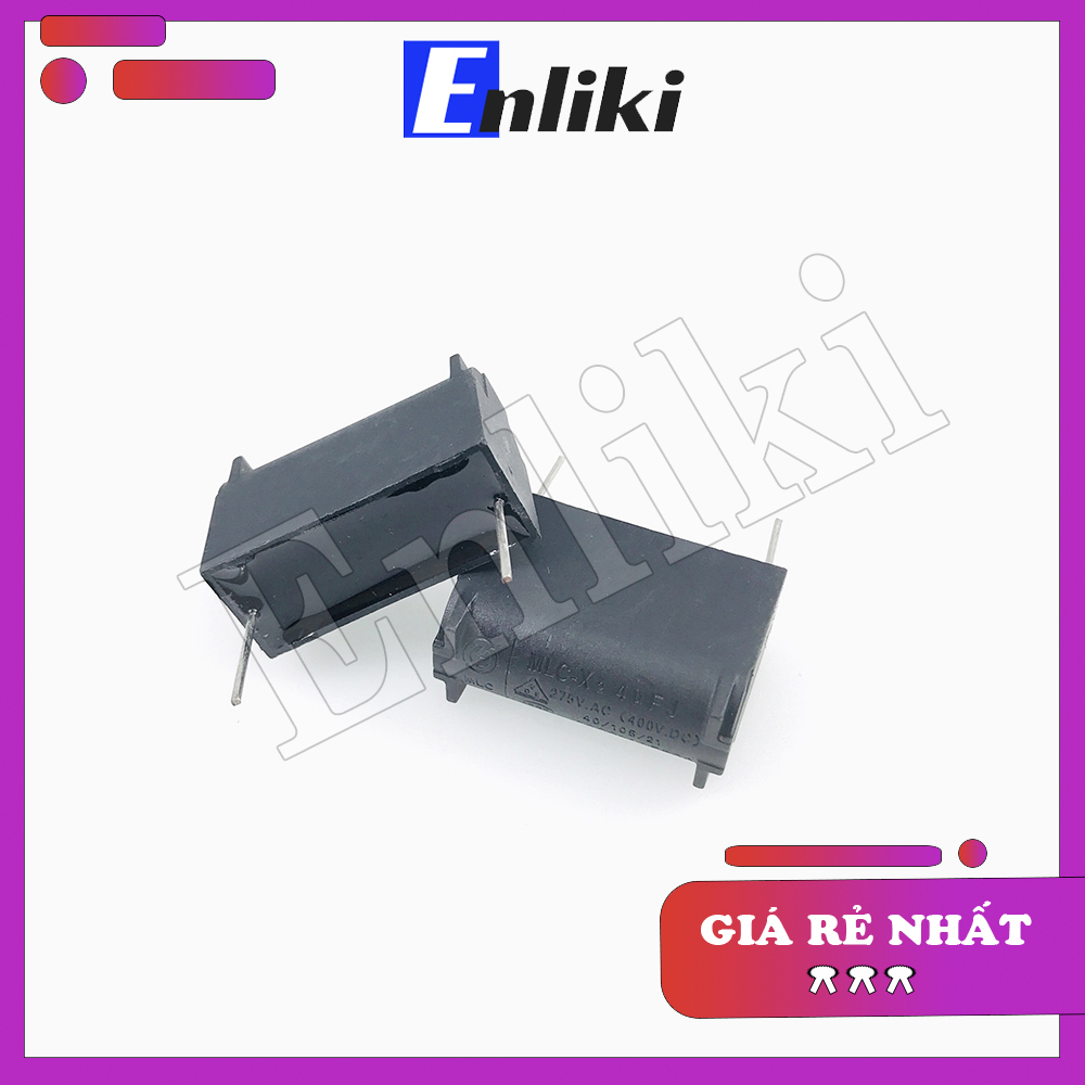 Tụ Bếp Từ BM Đứng 4uF 275VAC 400VDC