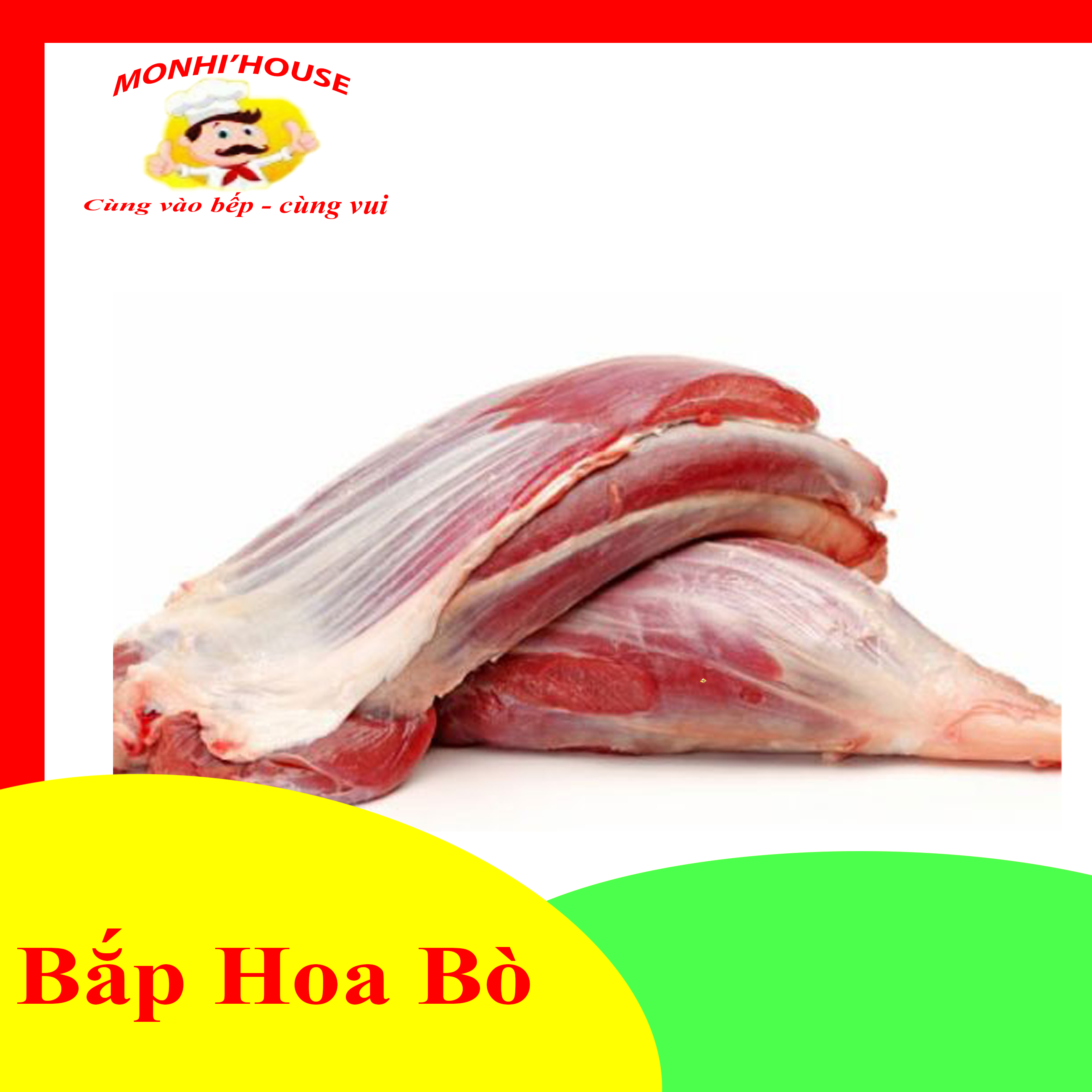 1kg (2 bắp) Bắp hoa bò mềm ngon( chỉ giao HCM)