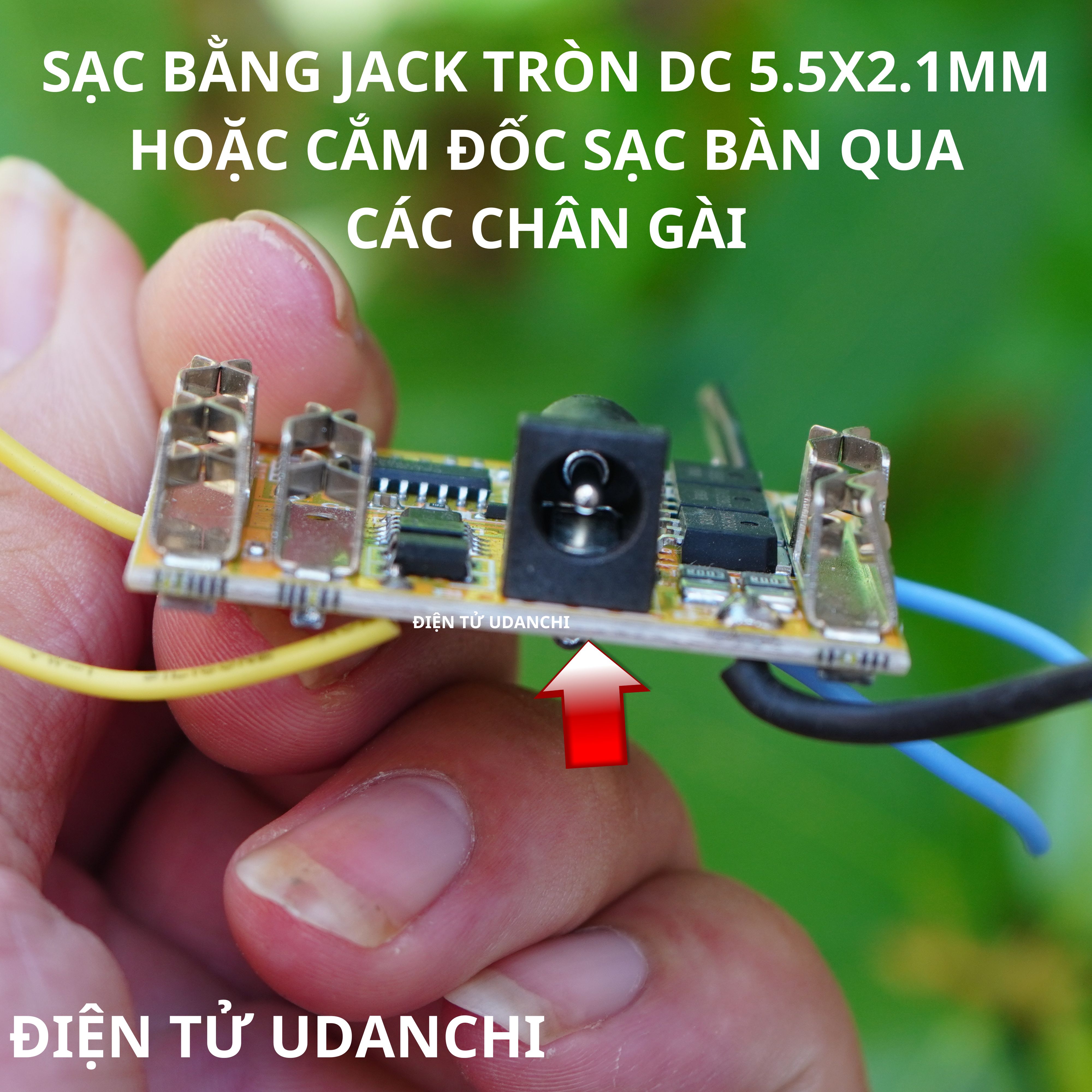 Mạch pin Makita 5S 18V 21V 65A CHÍNH HÃNG DXIONG, sạc và bảo vệ pin Liion, đầy tự ngắt có cảm biến nhiệt độ