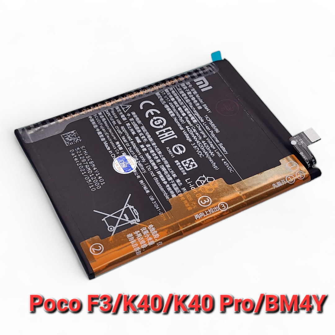 Pin xiaomi poco f3/redmi k40/k40 pro/bm4y zin hãng