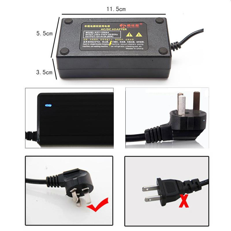 Adapter đổi nguồn từ 220VAC sang 12VDC-5A-60W
