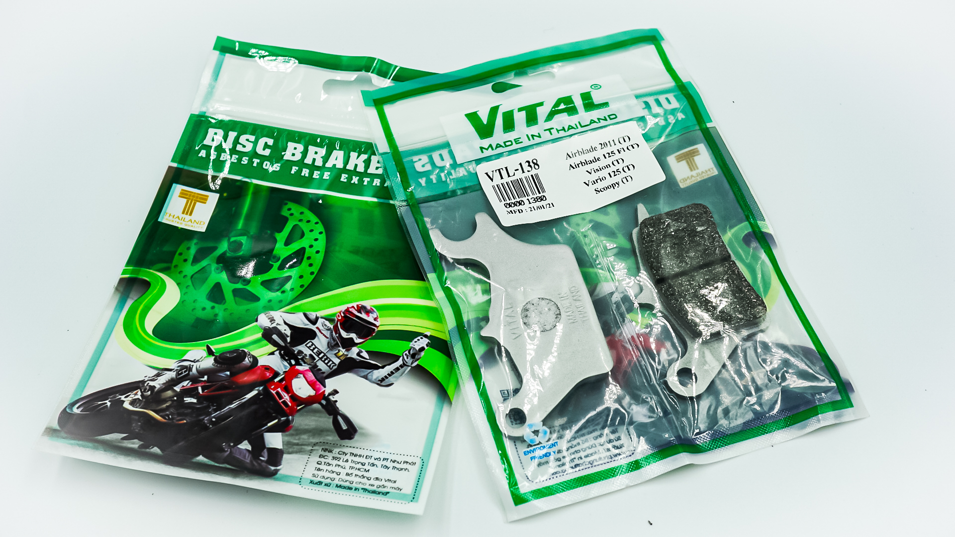 [HCM]Bố Thắng / Má Phanh Trước Honda Vario 125 / Airblade 2011 Airblade 125 FI Vision Vario 125 Scoopy