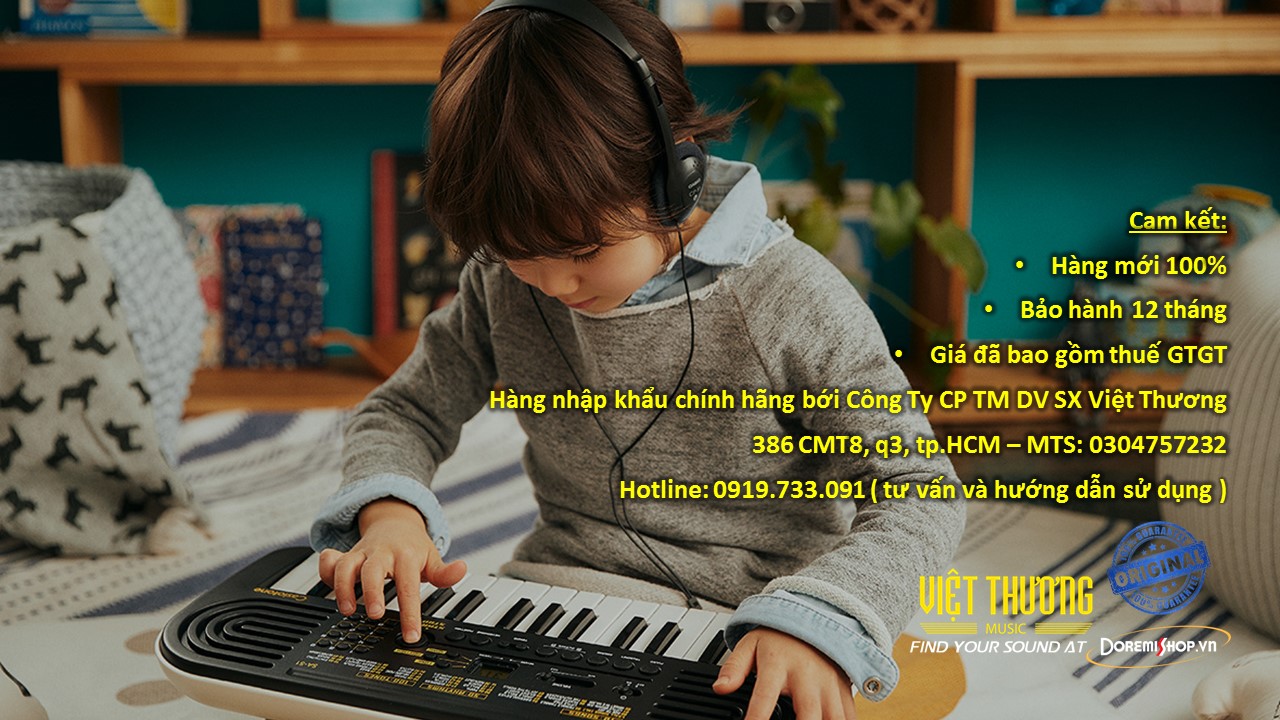 Đàn Keyboard Organ mini dành cho trẻ em CASIO SA-50 SA-51