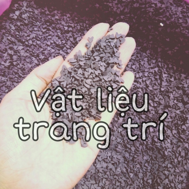 Cốm Socola Trái Tim 20G Phụ Kiện Trang Trí Slime